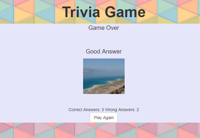 Trivia Game